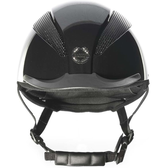 Champion Air-Tech Deluxe Riding Hat - Metallic Black
